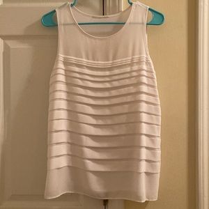 White tank blouse